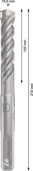 PRO SDS plus-5X burgija za udarne bušilice 10×50×110 mm 2608833797