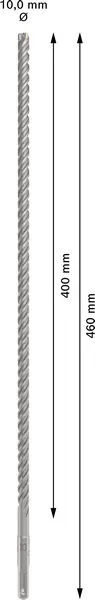 PRO SDS plus-5X burgija za udarne bušilice 10×400×460 mm 2608833803