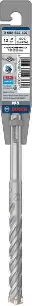 PRO SDS plus-5X burgija za udarne bušilice 12×100×160 mm 2608833807