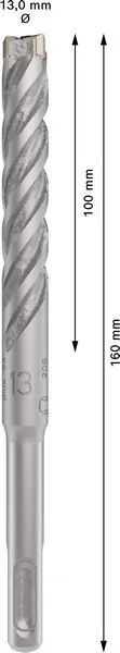 PRO SDS plus-5X burgija za udarne bušilice 13×100×160 mm 2608833813