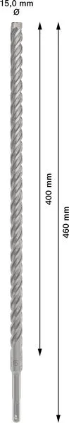 PRO SDS plus-5X burgija za udarne bušilice 15×400×460 mm 2608833824