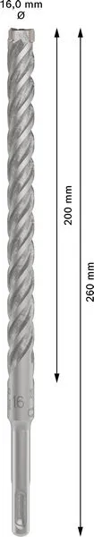 PRO SDS plus-5X burgija za udarne bušilice 16×200×260 mm 2608833826