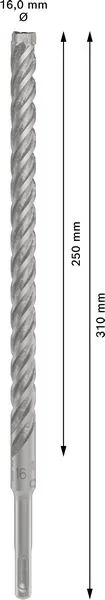 PRO SDS plus-5X burgija za udarne bušilice 16×250×310 mm 2608833827