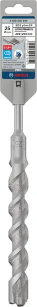 PRO SDS plus-5X burgija za udarne bušilice, 25×200×250 mm 2608836649