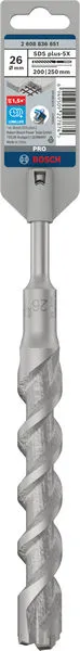 PRO SDS plus-5X burgija za udarne bušilice, 26×200×250 mm 2608836651