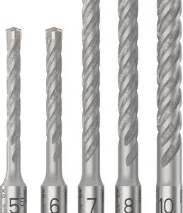 Bosch PRO SDS plus-5X set burgija za udarne bušilice, 5.5/6/7/8/10 mm, 5 kom. 2608837138