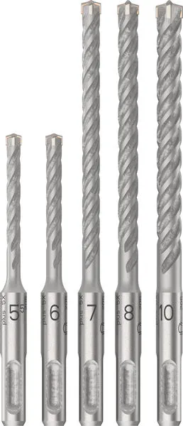 Bosch PRO SDS plus-5X set burgija za udarne bušilice, 5.5/6/7/8/10 mm, 5 kom. 2608837138