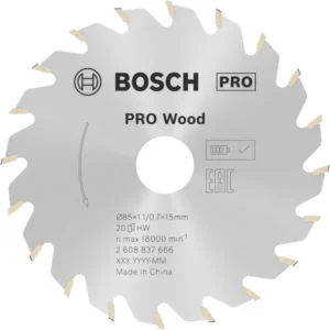 Bosch PRO Wood cordless list kružne testere 85×1,1×15 mm 2608837666