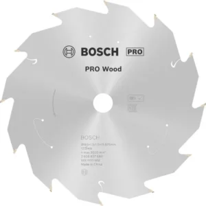 Bosch PRO Wood list akumulatorske kružne testere 165×1,5×15,875 mm, T12 2608837680