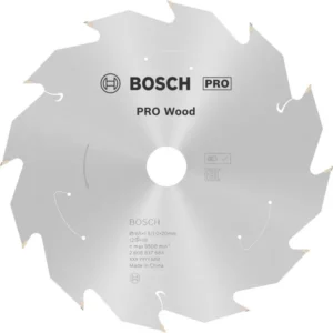 Bosch PRO Wood list akumulatorske kružne testere 165×1,5×20 mm, T12 2608837684