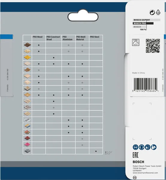 PRO Steel cordless list kružne testere 136×1,6×20 mm 2608837746