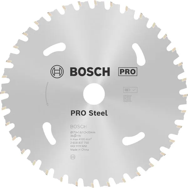 Bosch PRO Steel cordless list kružne testere 173×1,6×20 mm 2608837750