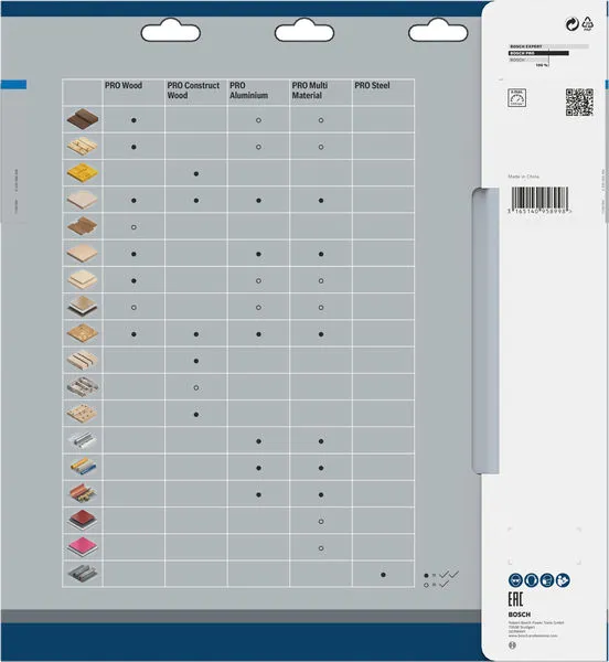 PRO Aluminium cordless list kružne testere 305×2,4×30 mm 2608837782