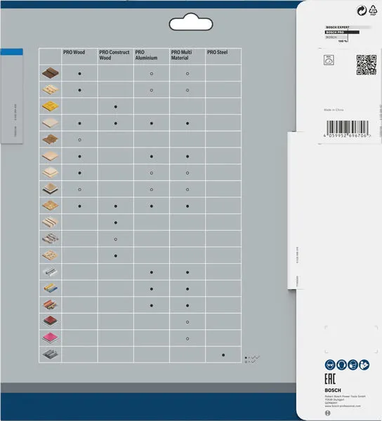 PRO Steel list kružne testere sa kablom, 254×2,2×25,4 mm, T52 2608844867