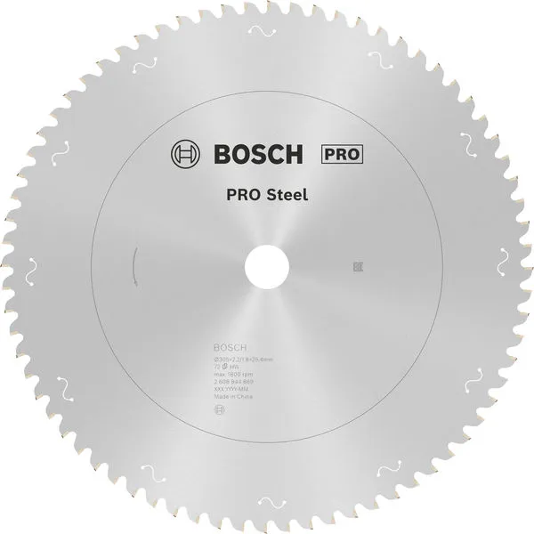 Bosch PRO Steel list kružne testere sa kablom, 305×2,2×25,4 mm, T72 2608844869