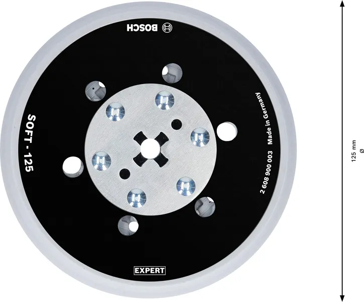 EXPERT Multihole univerzalni brusni disk 125 mm, meki 2608900003
