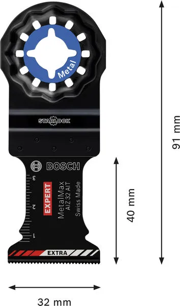 EXPERT MetalMax AIZ 32 AIT list testere za multifunkcionalne alate od 40x32 mm 2608900017