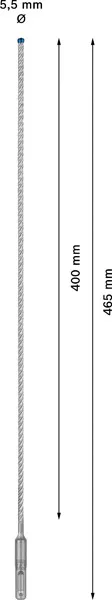EXPERT SDS plus-7X burgija za udarne bušilice od 5,5 x 400 x 465 mm 2608900070