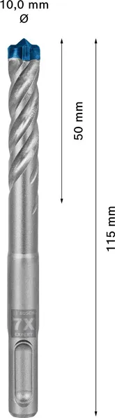 EXPERT SDS plus-7X burgija za udarne bušilice od 10x50x115 mm 2608900096
