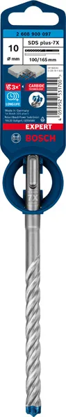 EXPERT SDS plus-7X burgija za udarne bušilice od 10 x 100 x 165 mm 2608900097