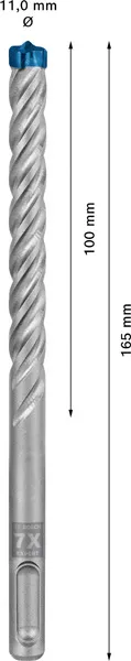 EXPERT SDS plus-7X burgija za udarne bušilice od 11 x 100 x 165 mm 2608900105