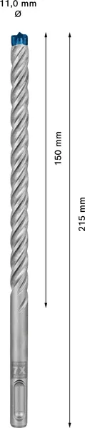 EXPERT SDS plus-7X burgija za udarne bušilice od 11x150x215 mm 2608900106