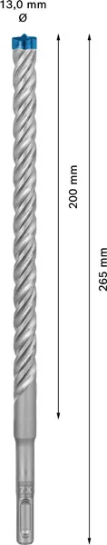 EXPERT SDS plus-7X burgija za udarne bušilice od 13x200x265 mm 2608900118