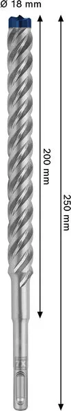 EXPERT SDS plus-7X burgija za udarne bušilice od 18 x 200 x 250 mm 2608900138