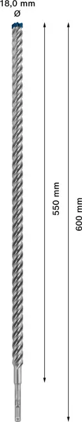 EXPERT SDS plus-7X burgija za udarne bušilice od 18 x 550 x 600 mm 2608900140