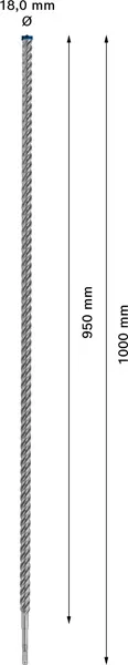 EXPERT SDS plus-7X burgija za udarne bušilice od 18 x 950 x 1000 mm 2608900141