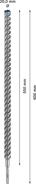 EXPERT SDS plus-7X burgija za udarne bušilice od 25 x 550 x 600 mm 2608900152