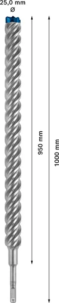 EXPERT SDS plus-7X burgija za udarne bušilice od 25 x 950 x 1000 mm 2608900153