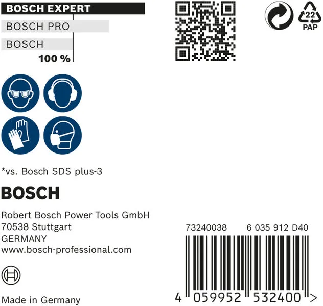 EXPERT SDS plus-7X burgija za udarne bušilice od 8 x 100 x 165 mm, 10 delova 2608900167