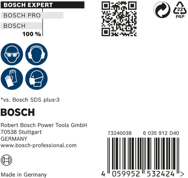 EXPERT SDS plus-7X burgija za udarne bušilice od 8 x 200 x 265 mm, 10 delova 2608900169
