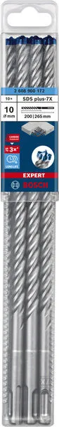 EXPERT SDS plus-7X burgija za udarne bušilice od 10 x 200 x 265 mm, 10 delova 2608900172