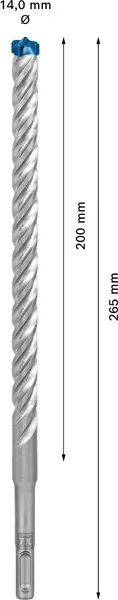 EXPERT SDS plus-7X burgija za udarne bušilice od 14 x 200 x 265 mm, 10 delova 2608900176