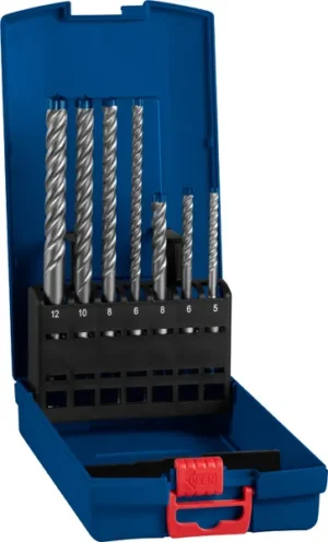 Bosch Komplet EXPERT SDS plus-7X burgija za udarne bušilice od 5/6/6/8/8/10/12 mm, 7 delova 2608900195