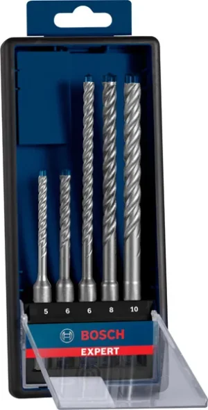 Bosch Komplet EXPERT SDS plus-7X burgija za udarne bušilice od 5/6/6/8/10 mm, 5 delova 2608900197