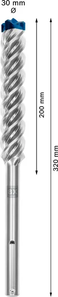 EXPERT SDS max-8X burgija za udarne bušilice od 30 x 200 x 320 mm 2608900252