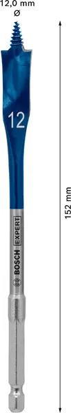 EXPERT Self Cut Speed pljosnata burgija od 12 x 152 mm 2608900312