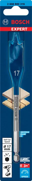 EXPERT Self Cut Speed pljosnata burgija od 17 x 152 mm 2608900316