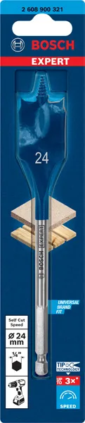 EXPERT Self Cut Speed pljosnata burgija od 24 x 152 mm 2608900321