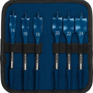 Bosch Komplet EXPERT Self Cut Speed pljosnatih burgija od 14/16/18/20/22/24 mm, 6 delova 2608900332
