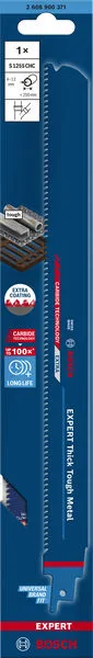 EXPERT „Thick Tough Metal“ S 1255 CHC list univerzalne testere 1 deo 2608900371