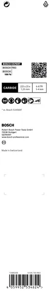 EXPERT „Multi Material“ S 1156 XHM list univerzalne testere 3 dela 2608900392