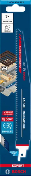 EXPERT „Multi Material“ S 1156 XHM list univerzalne testere 3 dela 2608900392