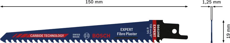 EXPERT „Fiber Plaster“ S 641 HM list univerzalne testere 1 deo 2608900407
