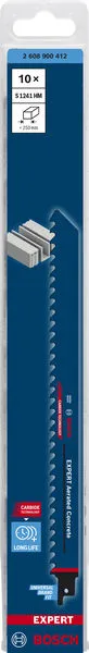EXPERT Aerated Concrete S1241HM listovi univerzalne testere 10 kom 2608900412