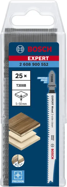 EXPERT „Wood 2-side clean“ T 308 B list ubodne testere 25 delova 2608900552