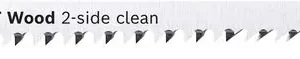 Bosch EXPERT Wood 2-side clean T308BO list ubodne testere 3 kom 2608900554